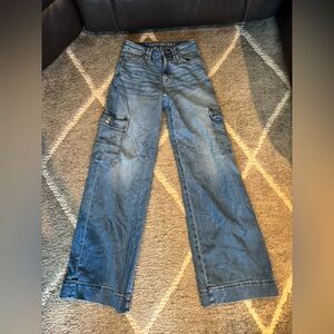American Eagle Outfitters High Rise Blue Jeans